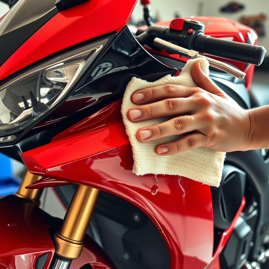 เคล็ดลับล้าง CBR650R ให้เงาวับ